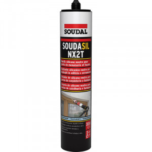 CARTOUCHE MASTIC SILICONE INCOLORE SNJF