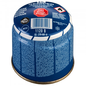 CARTOUCHE DE GAZ 190G BREVETE STOP GAZ BLEU