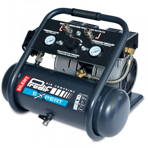 COMPRESSEUR 6L SILENCIEUX PORTABLE 0,75CV 8 BARS - PRO