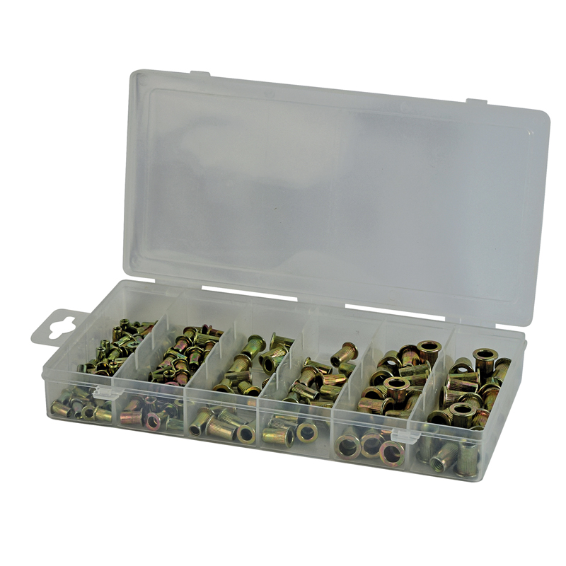COFFRET DE 165 INSERTS TARAUDES A SERTIR M3 M4 M5 M6 – Image 2