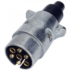 PRISE METAL MALE 12V, 7 PLOTS