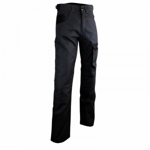 PANTALON GRIS NOIR CIMENT T36
