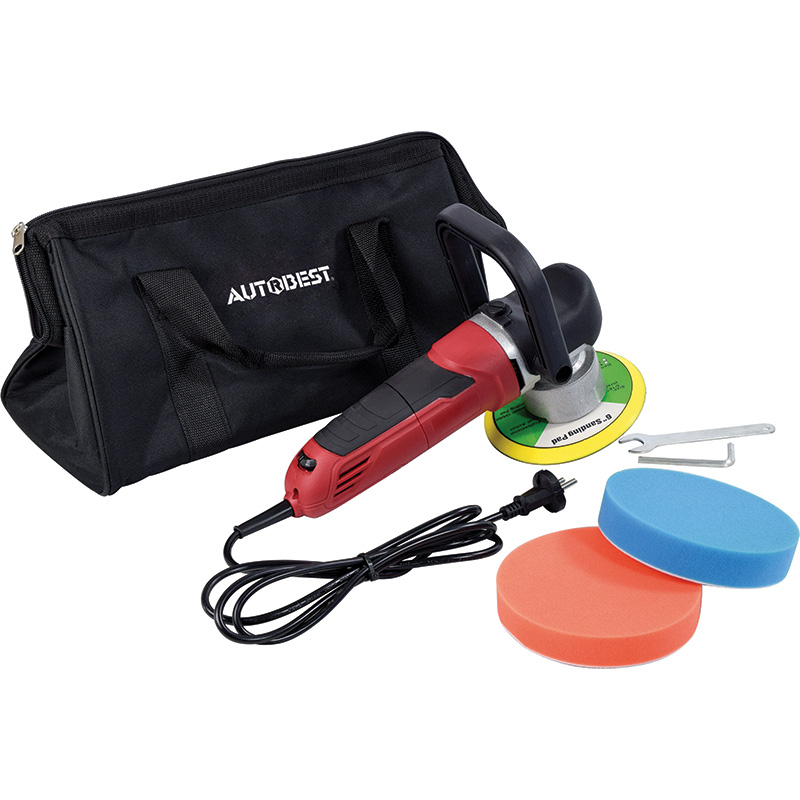 POLISSEUSE ORBITALE PRO ELECTRIQUE 230V VITESSE VARIABLE + 2 PADS MOUSSES – Image 4