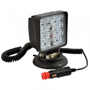 PROJECTEUR DE TRAVAIL LED 27W 1755 LUMENS AIMANTE + PRISE ALLUME CIGARE