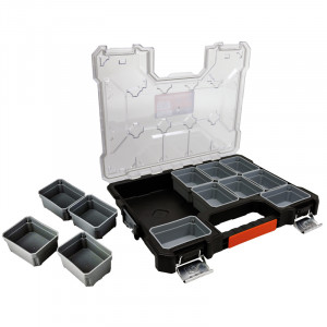 MALLETTE ORGANISEUR 12 BACS 5CM