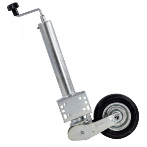 ROUE JOCKEY AUTOMATIQUE CHARGE LOURDE DIAM 60MM BRIDE INTEGRE