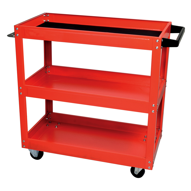 DESSERTE ATELIER 3 NIVEAUX AVEC PORTE OUTILS