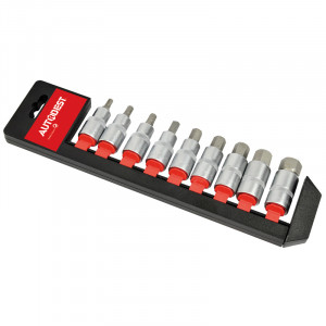 JEU DE 9 DOUILLES BTR CARRE 1/2