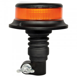 GYROPHARE LED EXTRA PLAT HOMOLOGUE 12/24 V SUR TIGE