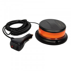GYROPHARE LED EXTRA PLAT HOMOLOGUE 12/24 V AIMANTE + PRISE ALLUME CIGARE