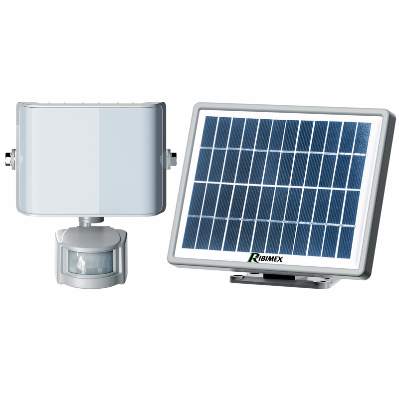 SPOT SOLAIRE 9W LED 800 LUMENS AVEC DETECTEUR