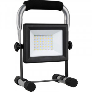 PROJECTEUR ALUMINIUM LED DE CHANTIER 20W, 1600 LUMENS, IP65, CABLE 1,80M HO