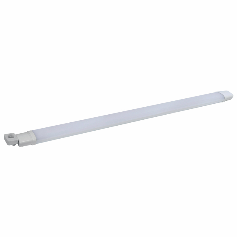 REGLETTE LED INTÉGREE 120 CM ETANCHE IP65 AVEC DETECTEUR DE MOUVEMENTS REGLABLE (DUREE SENSIBILITE S