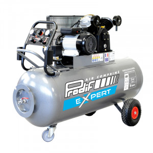 COMPRESSEUR 150 L PRO 3 CV 9 BARS 310L/MN 18M3/H GROSSES ROUES