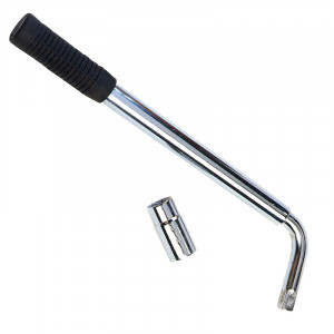 CLE DEMONTE ROUE TELESCOPIQUE, DOUILLES 17/19 MM