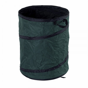 CONTAINER DE JARDIN 160 LITRES PLIABLE AVEC 3 POIGNEES. HAUTEUR 70 CM  DIAMETRE: 55