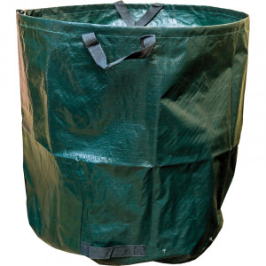 SAC DE JARDIN 270 LITRES DIAM 68XH75CM 200G/M2 EN POLYETHYLENE TRESSE