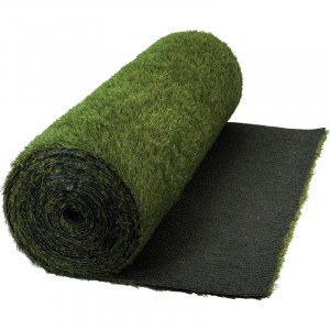 GAZON ARTIFICIEL DE QUALITE SUPERIEURE WERKAPRO. EPAISSEUR DE 3 CM, DIMENSION 1X4M.TRAITEMENT ANTI U