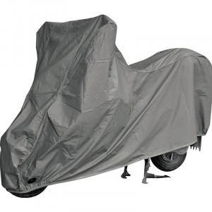 HOUSSE DE PROTECTION MOTO DOUBLEE, GRAMMAGE 150G/M² TAILLE M 203X89X120CM,TRES BELLE QUALITE, AVEC