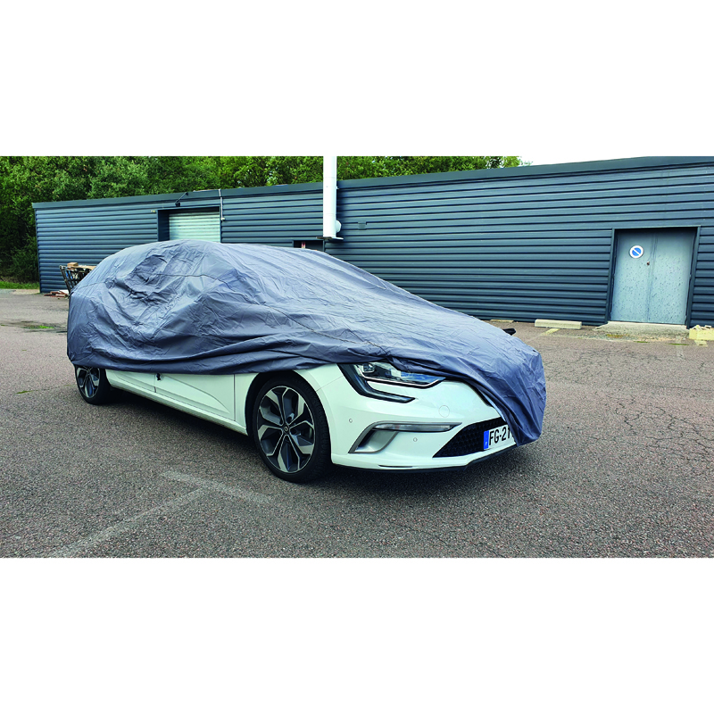 HOUSSE PROTECTION LUXE DOUBLEE VEHICULE TYPE BERLINE 3 VOLUMES. TAILLE S 406 X 165 X 119 CM, SON INT – Image 4