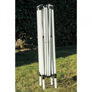 TENTE PLIABLE 3X3M BLANCHE SE MONTE ET SE DEMONTE EN UN CLIN D'ŒIL GRÂCE À UN INGENIEUX SYSTEME DE P