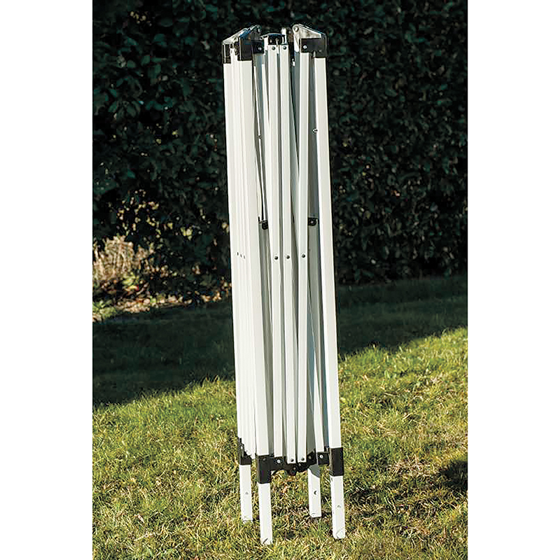 TENTE PLIABLE 3X3M BLANCHE SE MONTE ET SE DEMONTE EN UN CLIN D'ŒIL GRÂCE À UN INGENIEUX SYSTEME DE P