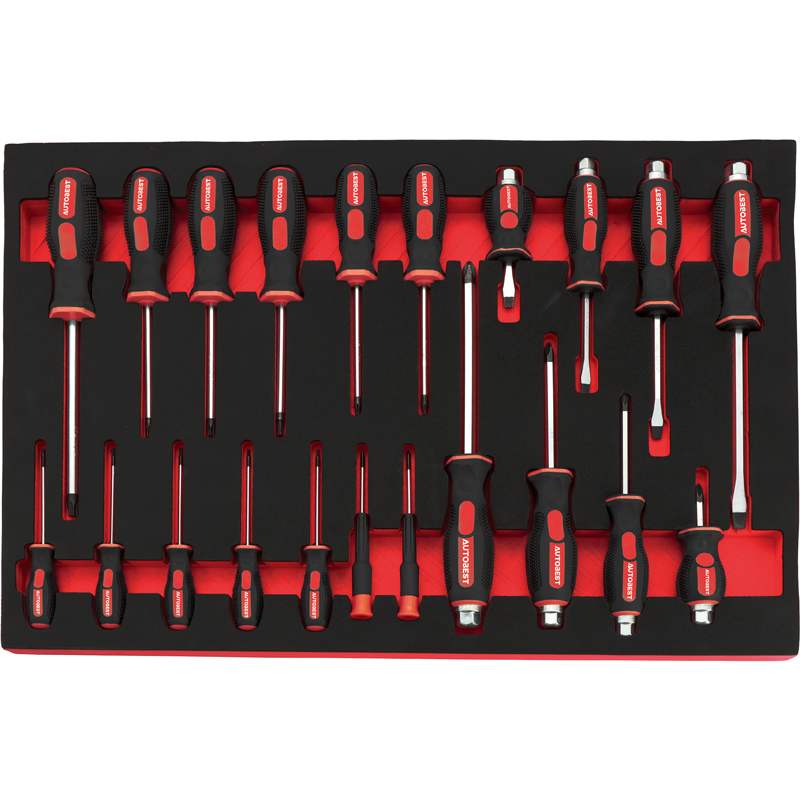 SERVANTE, 3 TIROIRS EQUIPEE 117 OUTILS – Image 3