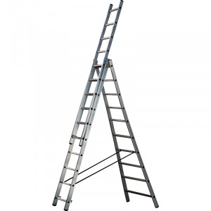 ECHELLE TRANSFORMABLE ALU BASE EVASEE 3X10 - 2m84/6m76 - PRO