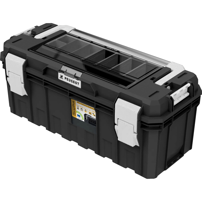 STORAGEHUB-2750 CAISSE À OUTILS 27L VOLUME 27 L, MATIÈRE POLYPROPYLÈNE + AB – Image 2