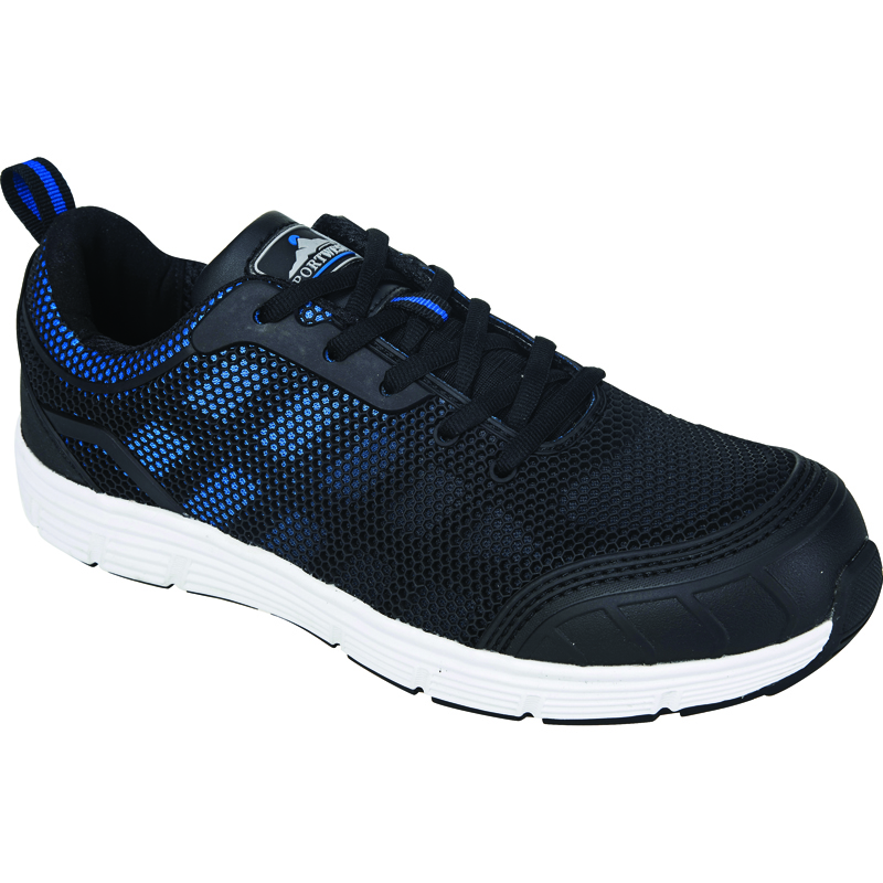 TENNIS TOVE STEELITE S1P-NOIR/BLEU-TAILLE