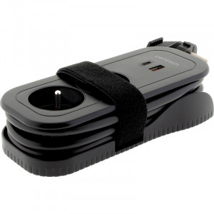 BLOC NOMADE 2X16A + USB A+C 3,4A 3G1 1,6M STRAP NO